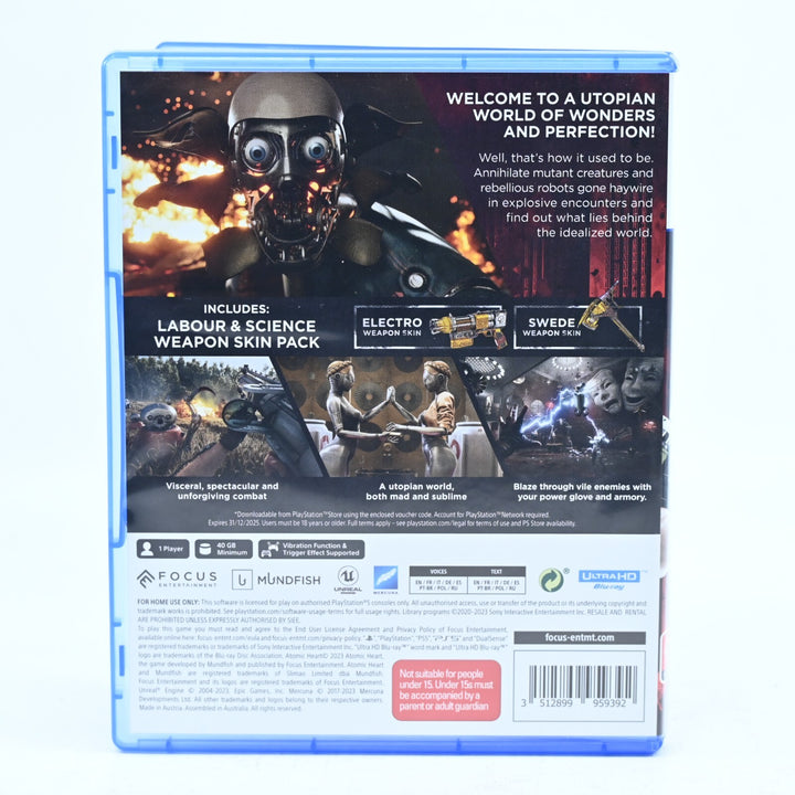 Atomic Heart - Sony Playstation 5 / PS5 Game - FREE POST!