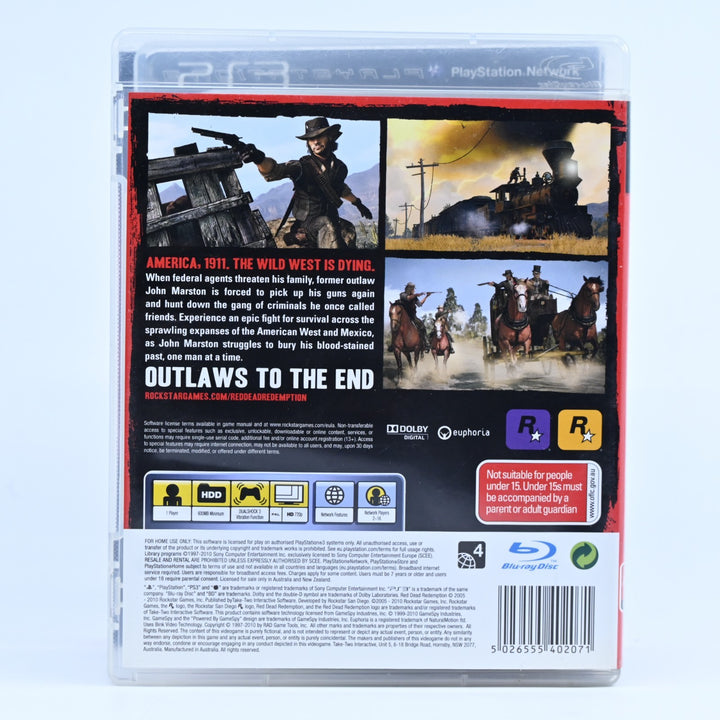 Red Dead Redemption: Limited Edition - Sony Playstation 3 / PS3 Game + Manual