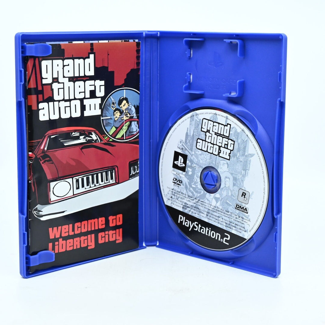 Grand Theft Auto III - Sony Playstation 2 / PS2 Game + Manual + Map