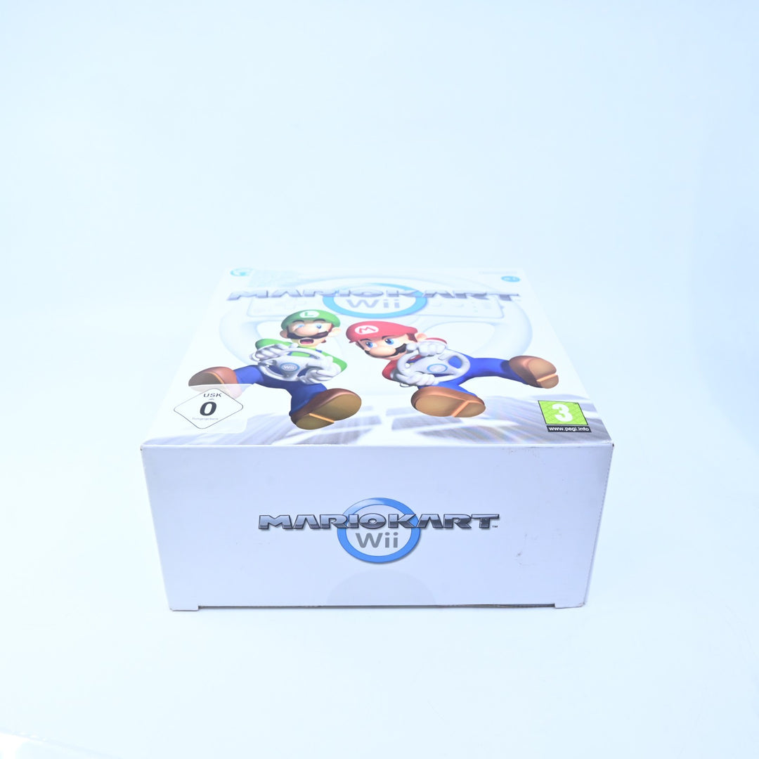 Mario Kart Wii Boxed + Wheel - Nintendo Wii Game + Manual - PAL - MINT DISC!