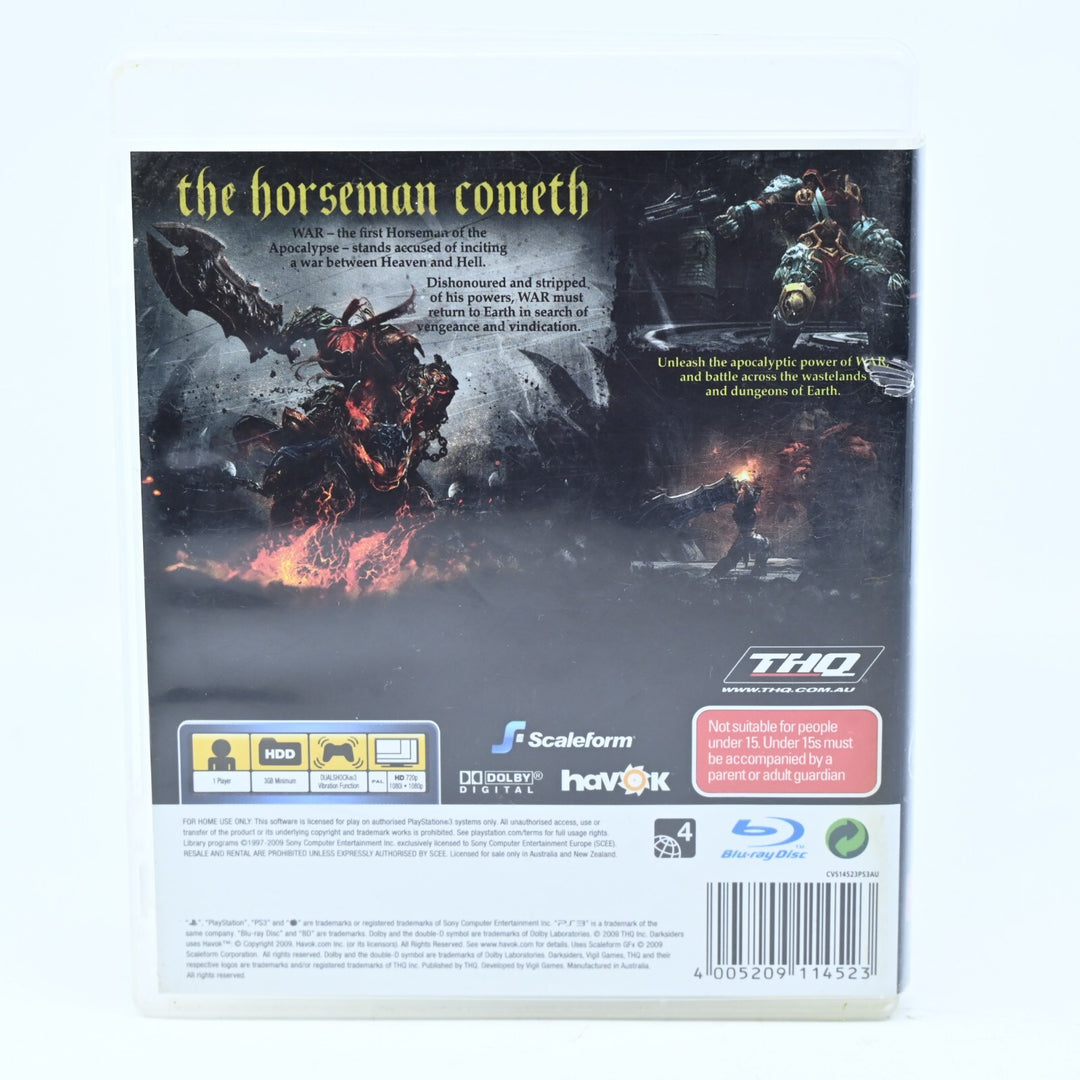 Darksiders - Sony Playstation 3 / PS3 Game - No Manual - FREE POST!