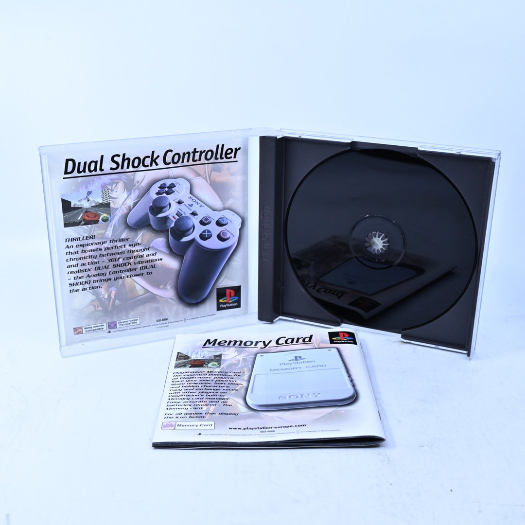 Ghost in the Shell - Sony Playstation 1 / PS1 Game + Manual - PAL - MINT DISC!