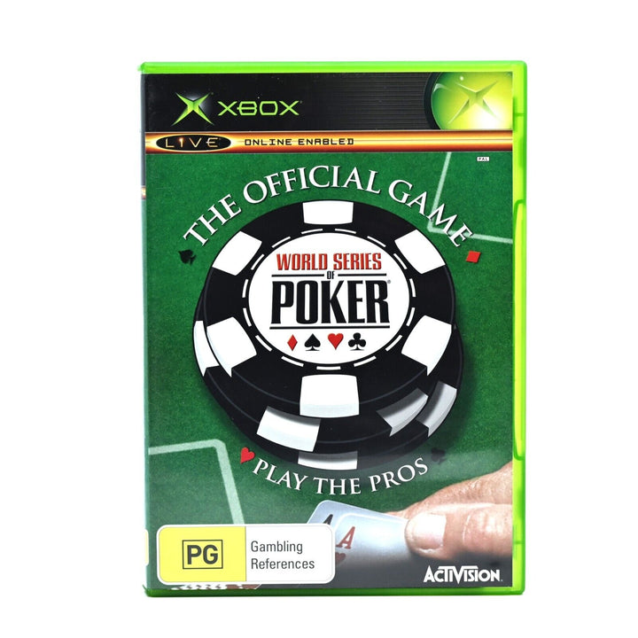 World Series of Poker - Original Xbox Game + Manual - PAL - MINT DISC!