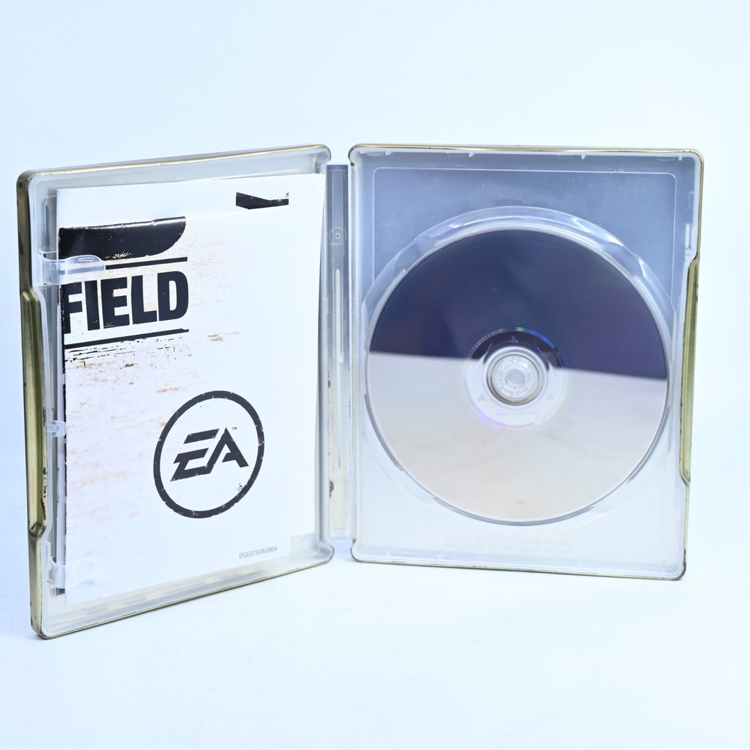 Battlefield: Bad Company - Gold Edition Steelbook - PS3 Game + Manual