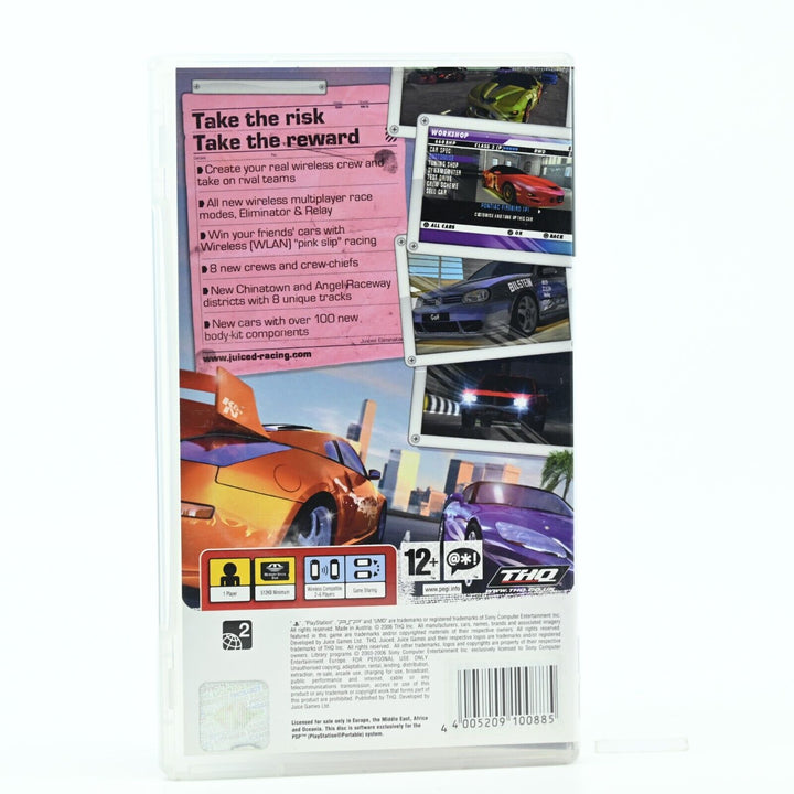 Juiced: Eliminator - Sony PSP Game - FREE POST!