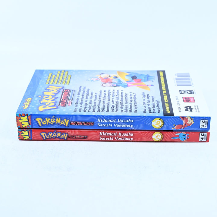 Pokemon Adventures: Ruby & Sapphire - Volumes 15 & 16 - Hidenori Kusaka - Manga