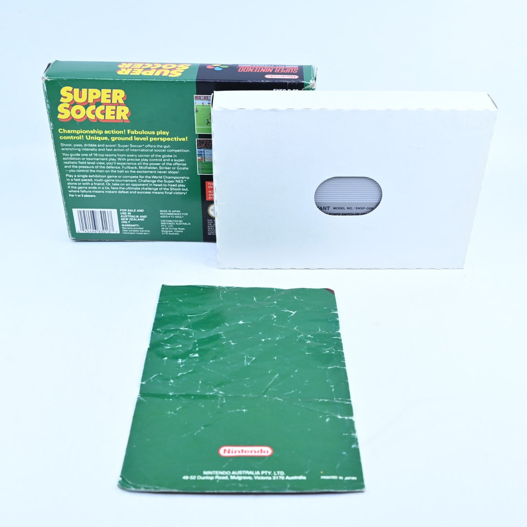 Super Soccer - Super Nintendo / SNES Game - PAL - FREE POST!