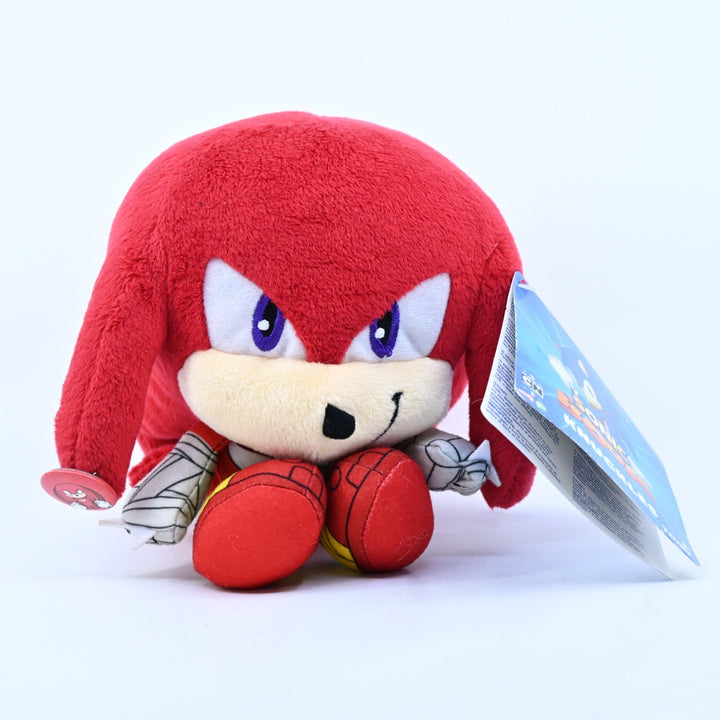 Sonic Boom Big Head Plush Knuckles - with Tag - Tomy - Sonic the Hedgehog - Toy