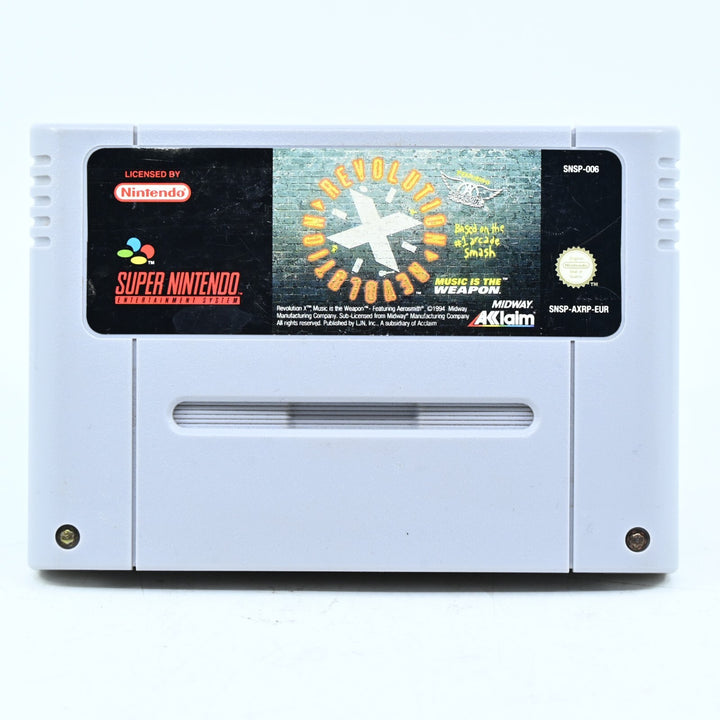 Revolution X - Super Nintendo / SNES Game - PAL - FREE POST!