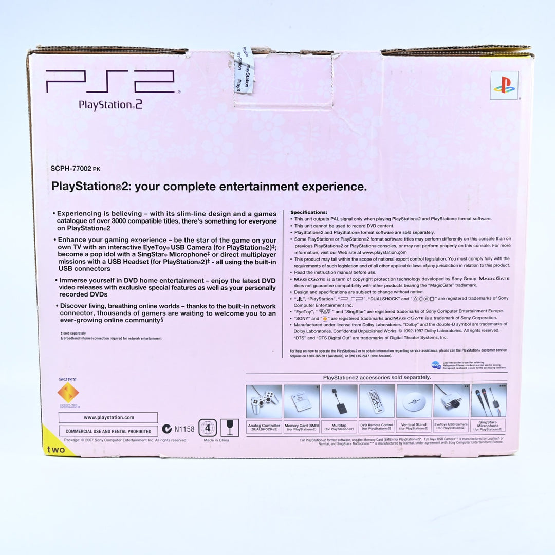 Pink Sony Playstation 2 / PS2 Slim Console - AUS PAL - FREE POST!