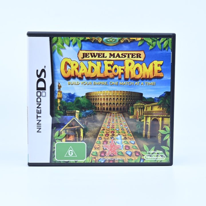 Jewel Master: Cradle of Rome - Nintendo DS Game - PAL + Manual - FREE POST!
