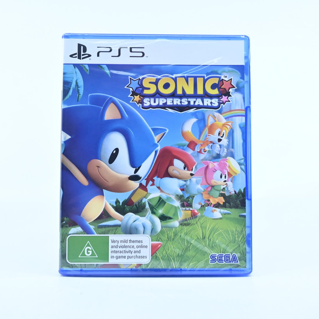 Sonic Superstars - Sony Playstation 5 / PS5 Game - MINT DISC! SEALED!