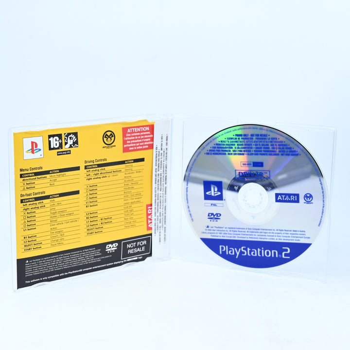 Driv3r - Promo Disc - PS2 Game - Disc Only - PAL - MINT DISC!