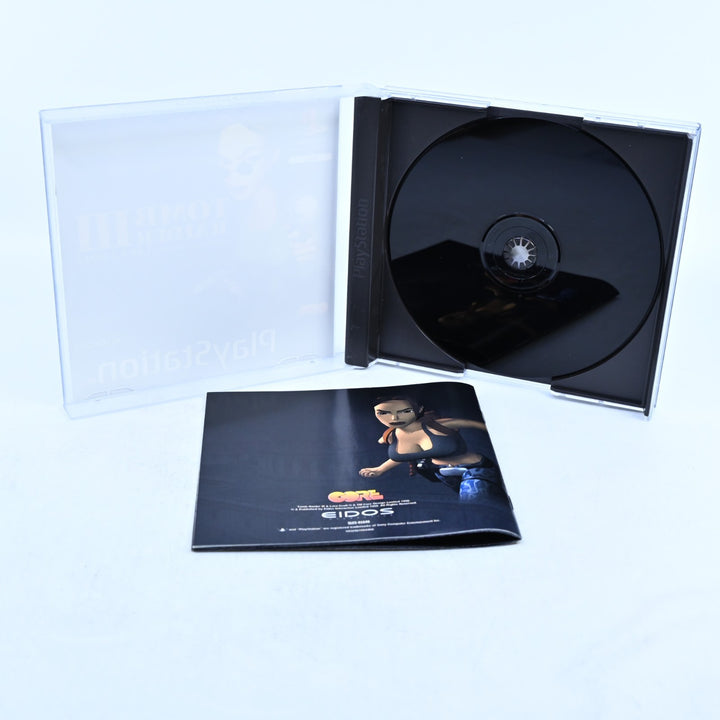 Tomb Raider III: Adventures of Lara Croft - PS1 Game + Manual - PAL