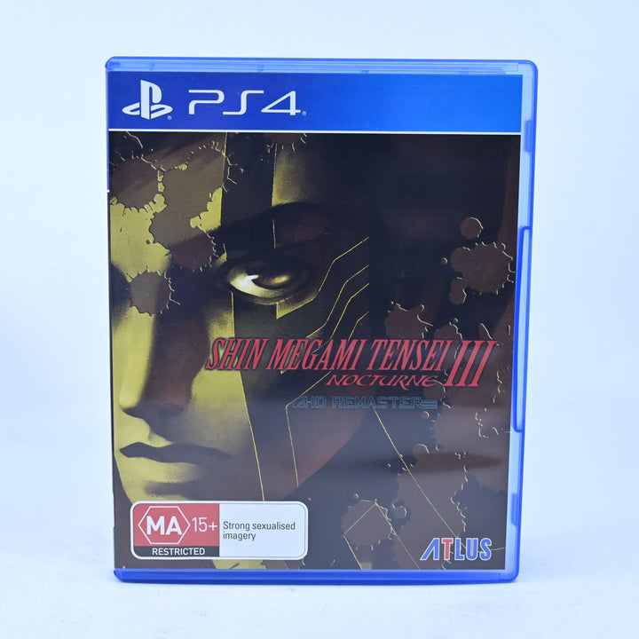 Shin Megami Tensei III Nocturne HD Remaster - Sony Playstation 4 / PS4 Game
