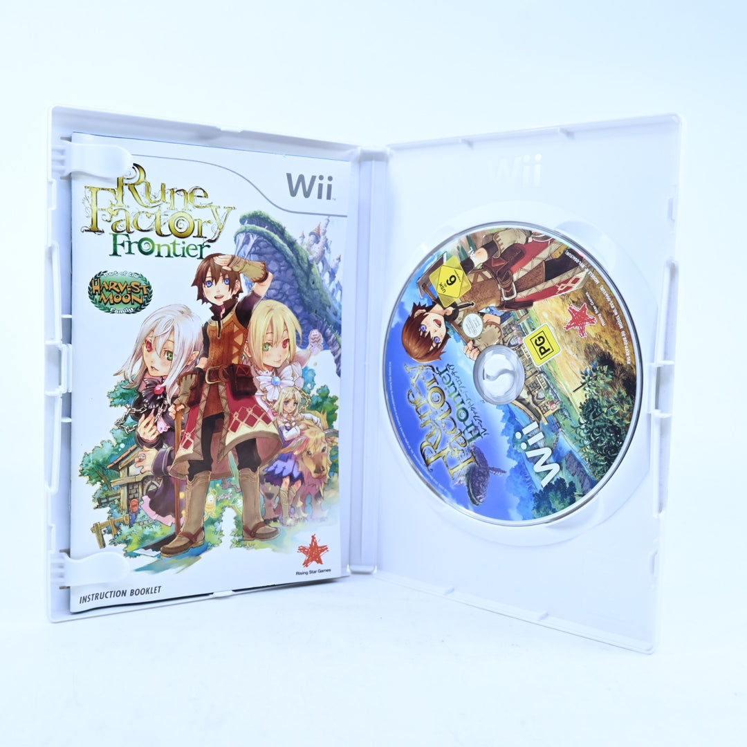 Rune Factory Frontier - Nintendo Wii Game + Manual - PAL - MINT DISC!