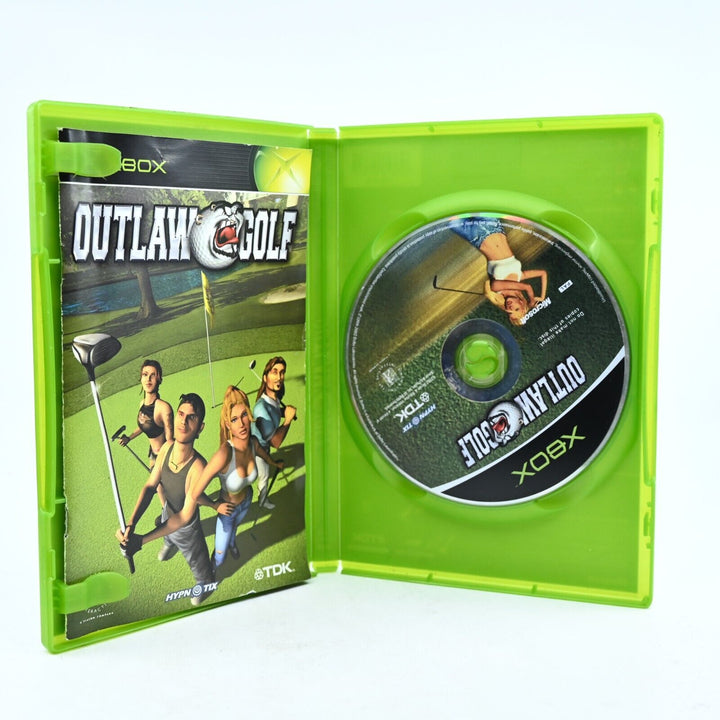 Outlaw Golf - Original Xbox Game + Manual - MINT DISC!