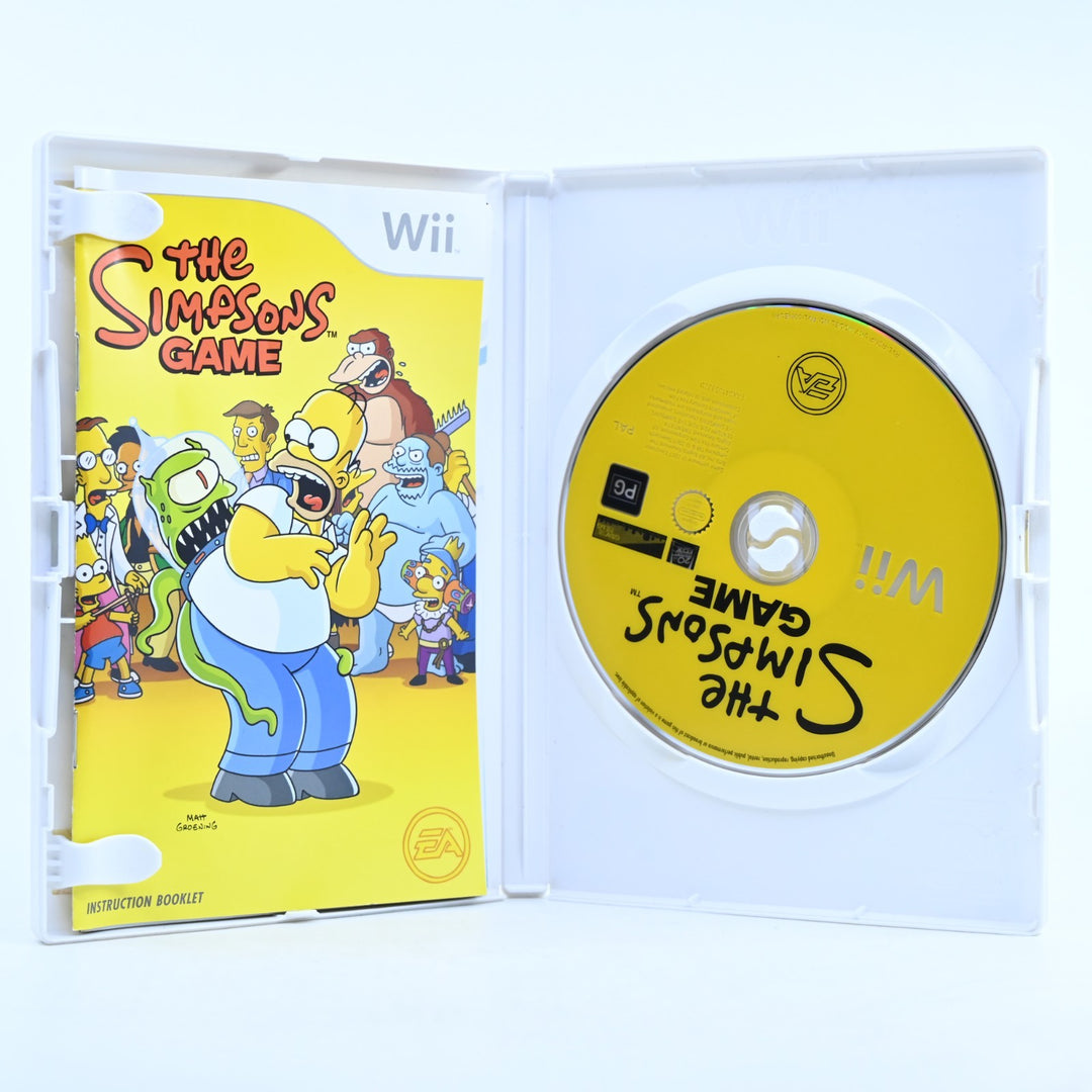 The Simpsons Game - Nintendo Wii Game + Manual - PAL - MINT DISC!