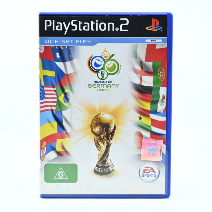 2006 FIFA World Cup - Sony Playstation 2 / PS2 Game + Manual - NEAR MINT DISC!