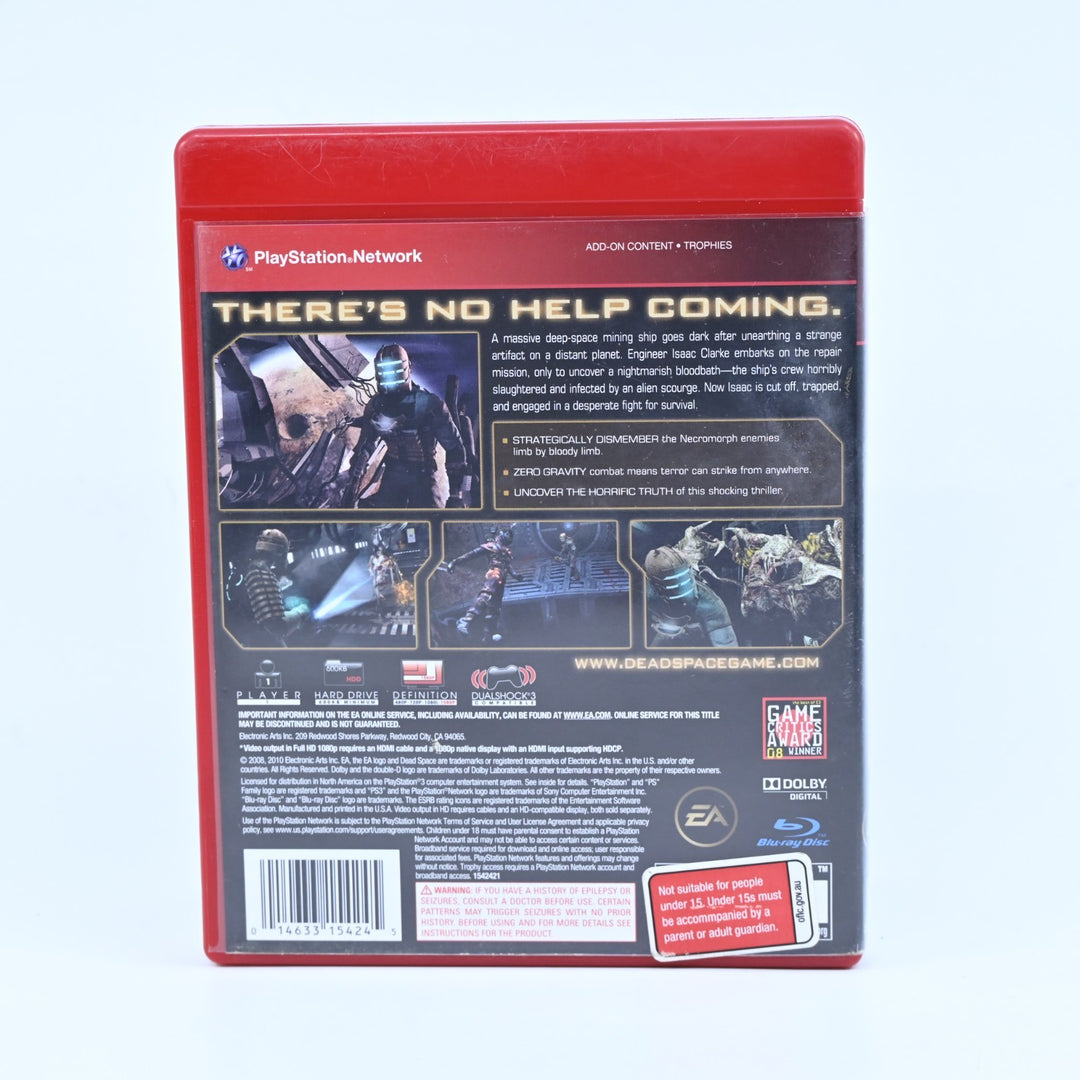 Dead Space - Sony Playstation 3 / PS3 Game + Manual - MINT DISC!