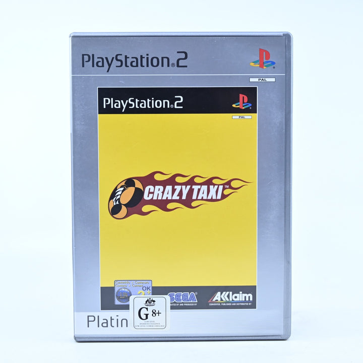 Crazy Taxi - Sony Playstation 2 / PS2 Game + Manual - PAL - MINT DISC!