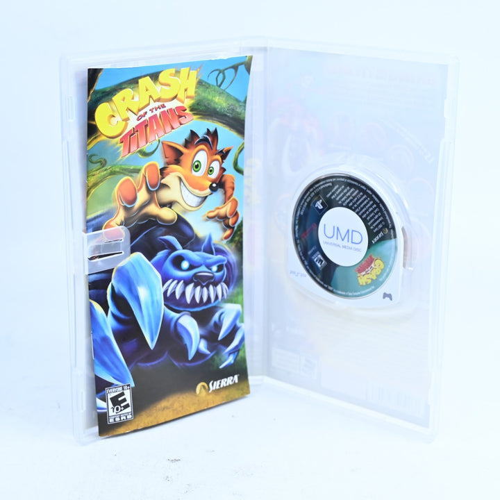 Crash Of The Titans - Sony PSP Game + Manual - Region Free - FREE POST!