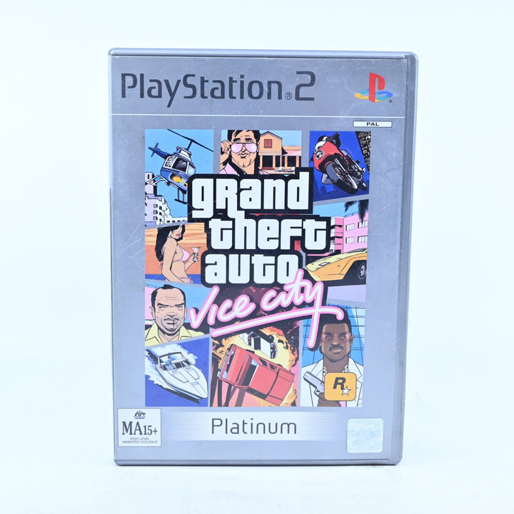 Grand Theft Auto: Vice City - Sony Playstation 2 / PS2 Game - No Manual or Map