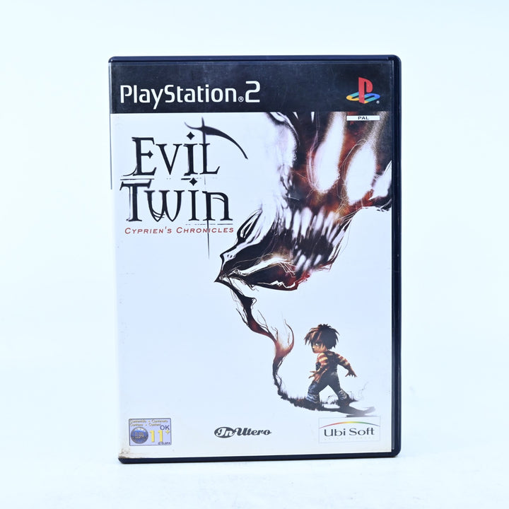 Evil Twin: Cyprien's Chronicles - Sony Playstation 2 / PS2 Game + Manual - PAL
