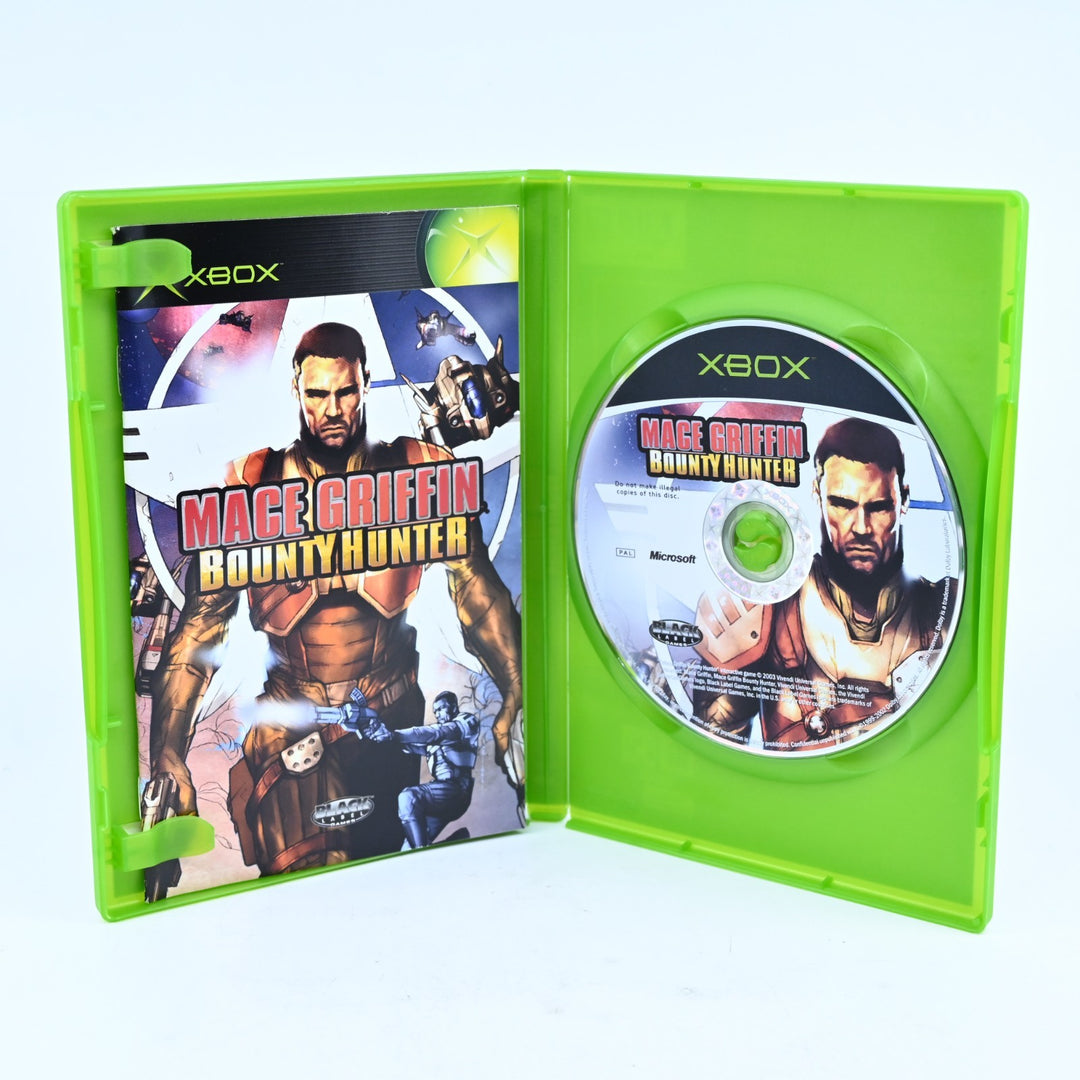 Mace Griffin Bounty Hunter - Original Xbox Game + Manual - PAL - MINT DISC!