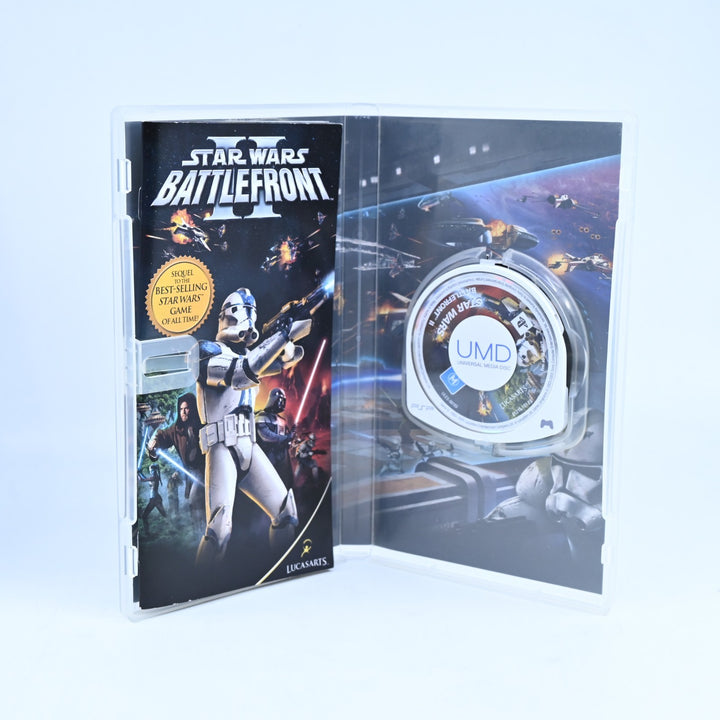 Star Wars: Battlefront II - Sony PSP Game + Manual - FREE POST!