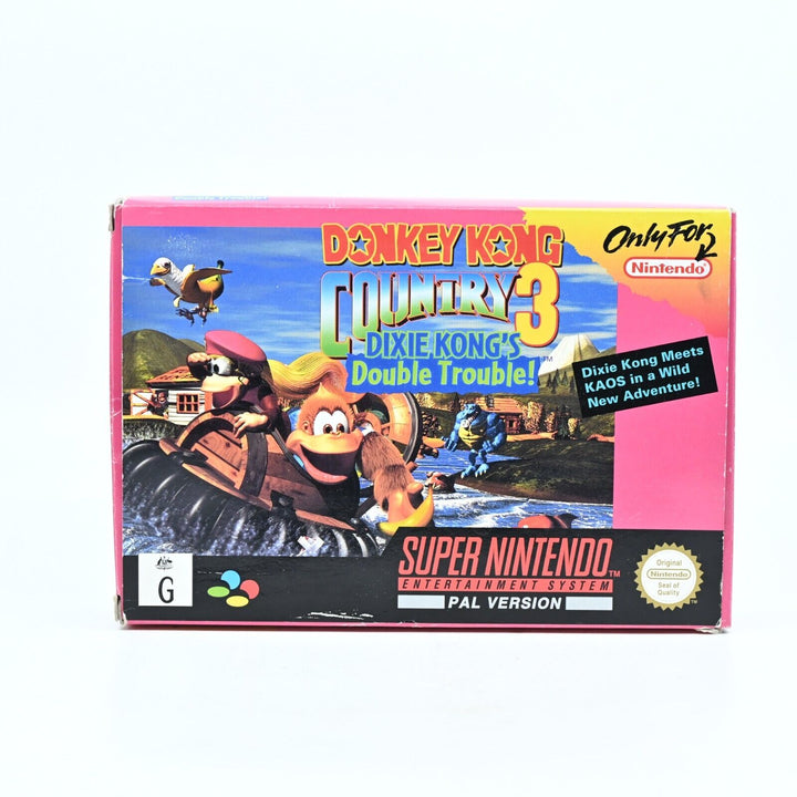 Donkey Kong Country 3 - Super Nintendo / SNES Boxed Game - PAL - NEW BATTERY!