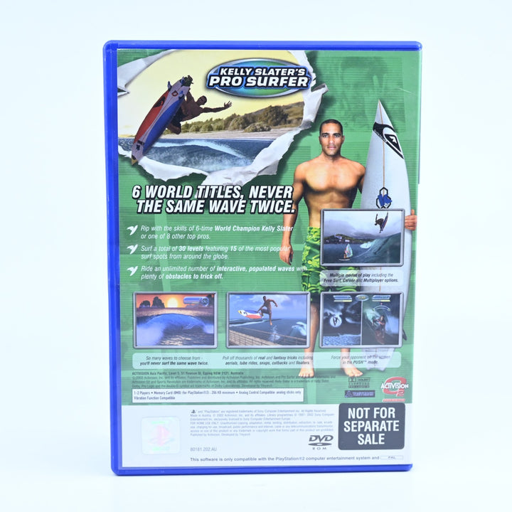 Kelly Slater's Pro Surfer  - Sony Playstation 2 / PS2 Game + Manual - PAL
