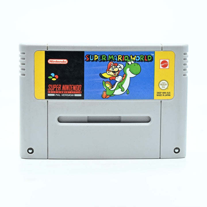 Super Mario World - Super Nintendo / SNES Game - PAL - FREE POST!