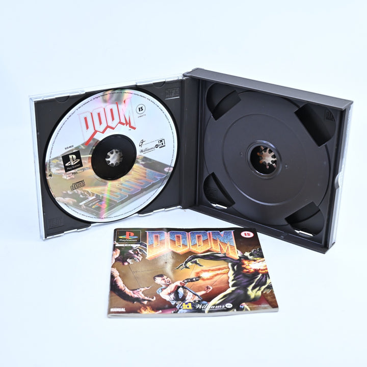 Doom - Sony Playstation 1 / PS1 Game + Manual - PAL - MINT DISC!