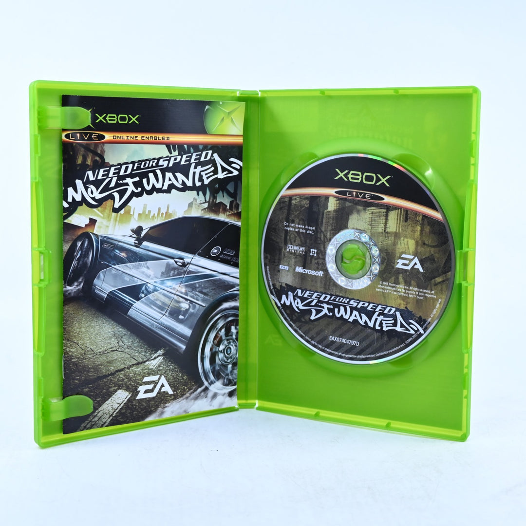 Need for Speed: Most Wanted - Original Xbox Game + Manual - PAL - MINT DISC!