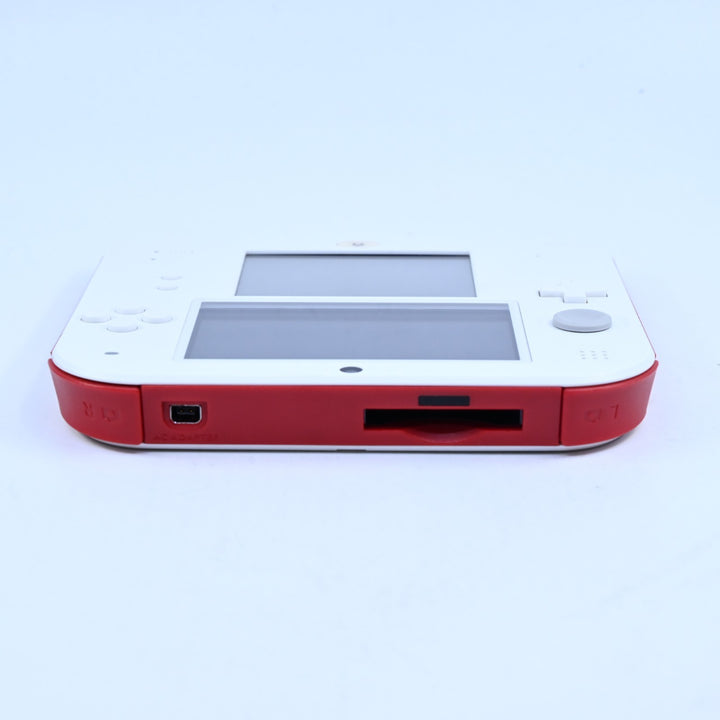 White / Red - FTR-001 - Nintendo 2DS Console - PAL - FREE POST!