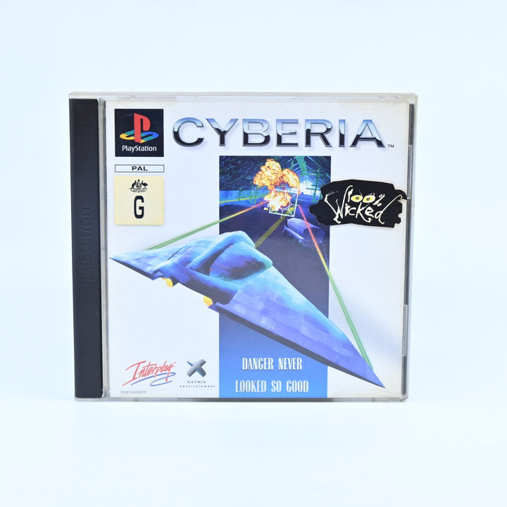 Cyberia - Sony Playstation 1 / PS1 Game + Manual - PAL - MINT DISC!