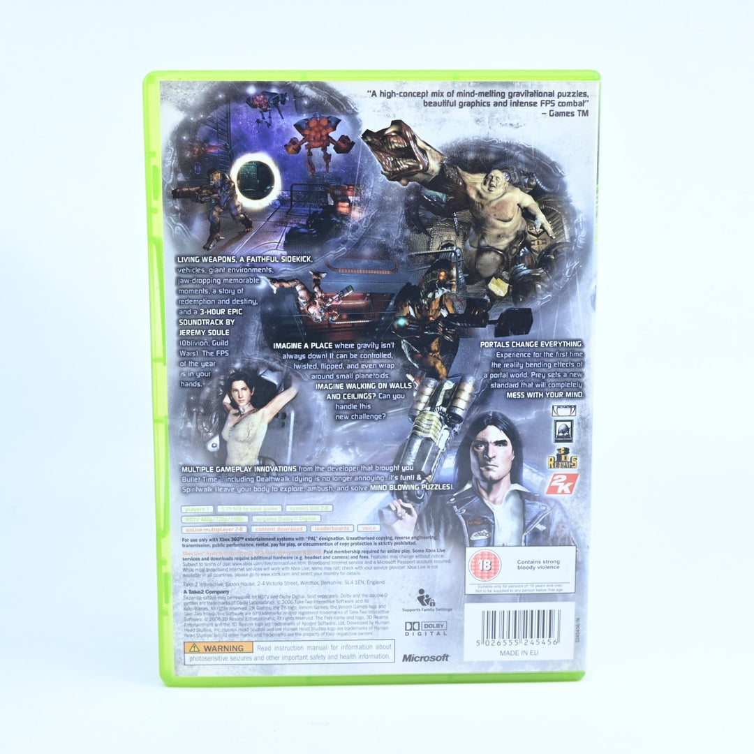 Prey - Xbox 360 Game + Manual - PAL - MINT DISC!
