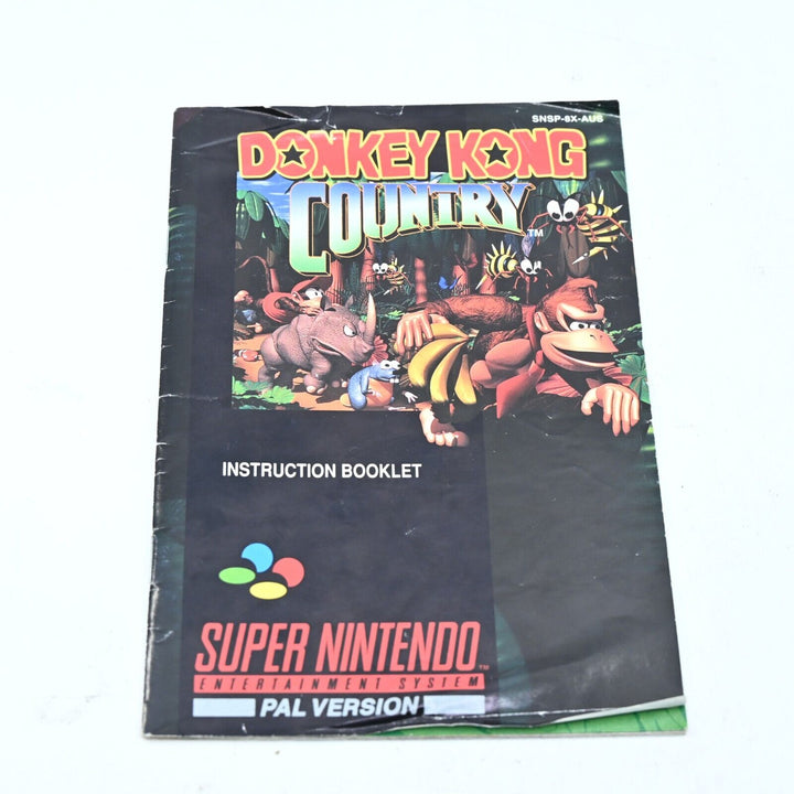 Donkey Kong Country - Super Nintendo / SNES Boxed Game - PAL - FREE POST!