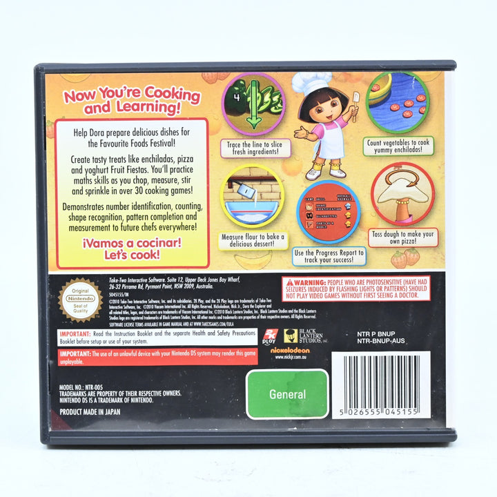 Dora's Cooking Club - Nintendo DS Game - PAL + Manual - FREE POST!