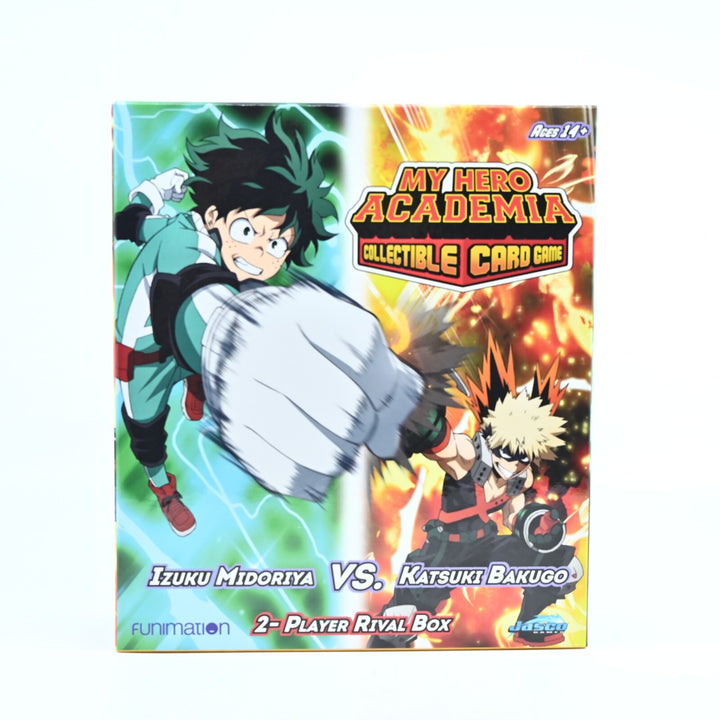 My Hero Academia Card Game - Midoriya vs Bakugo - 2 Player Rival Box