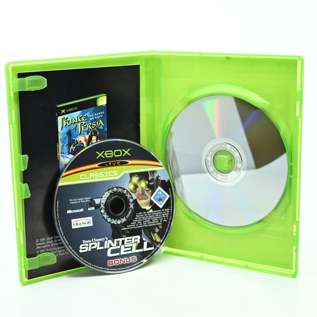 Tom Clancy's Splinter Cell - Original Xbox Game + Manual - PAL - MINT DISC!