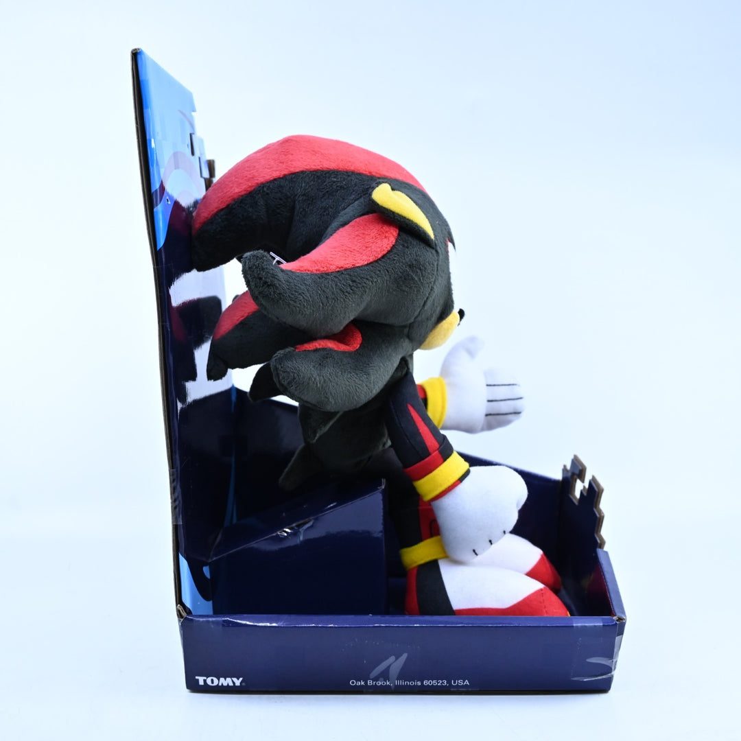 Boxed 12" Shadow Plush - Sonic the Hedgehog - Tomy - Toy