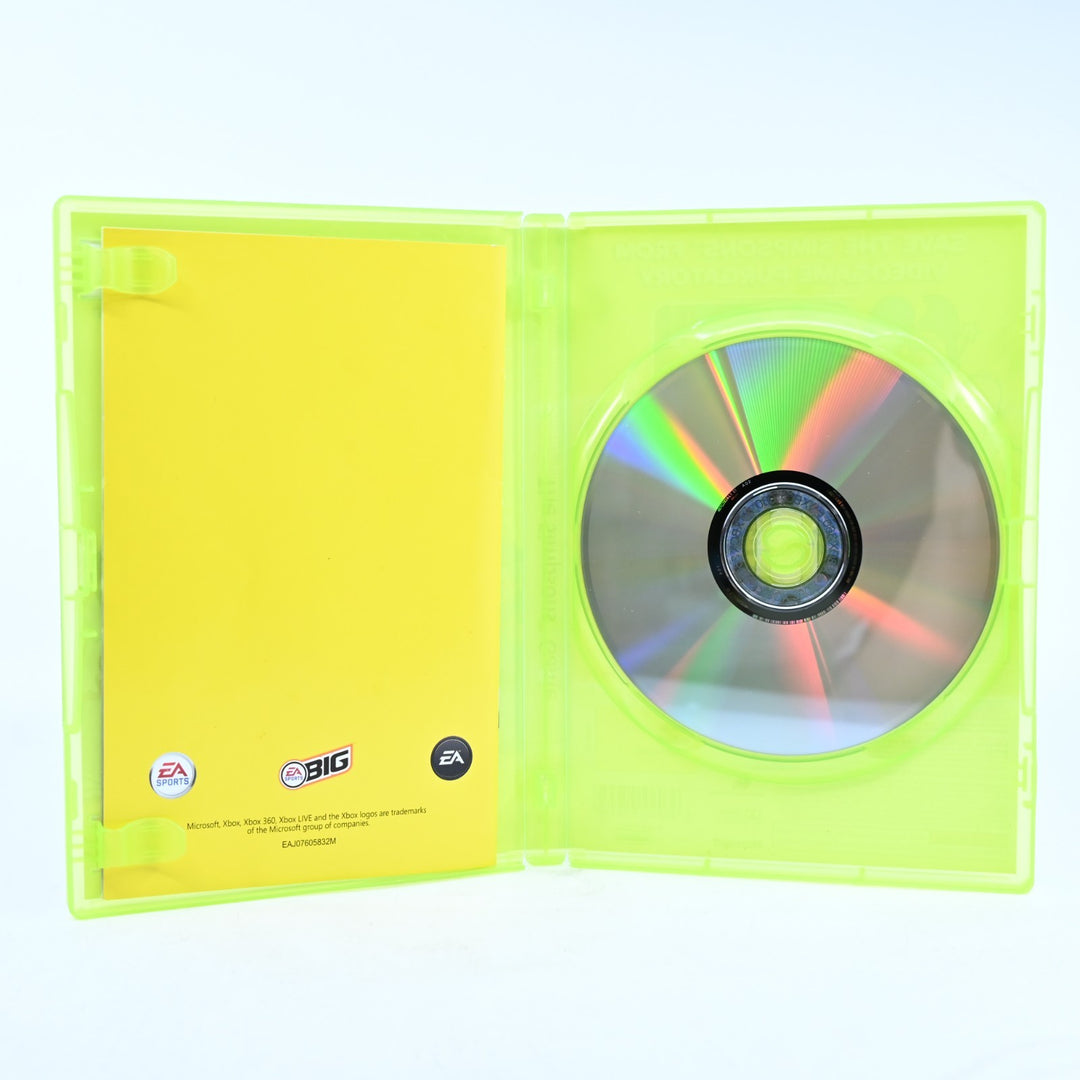 The Simpsons Game - Xbox 360 Game + Manual - PAL - MINT DISC!