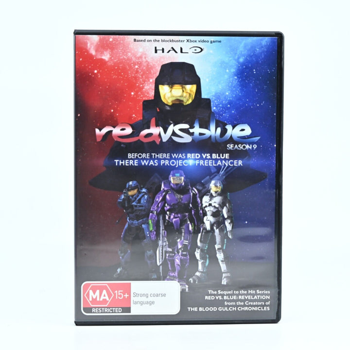 Red vs Blue - Season 9 - Region 4 - DVD - MINT DISC! Anime AUS