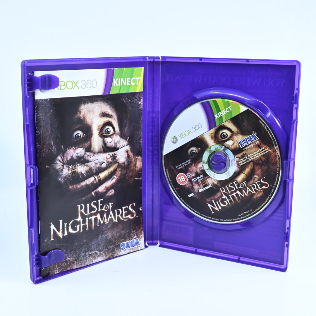 Rise of Nightmares - Xbox 360 Game + Manual - PAL - MINT DISC!