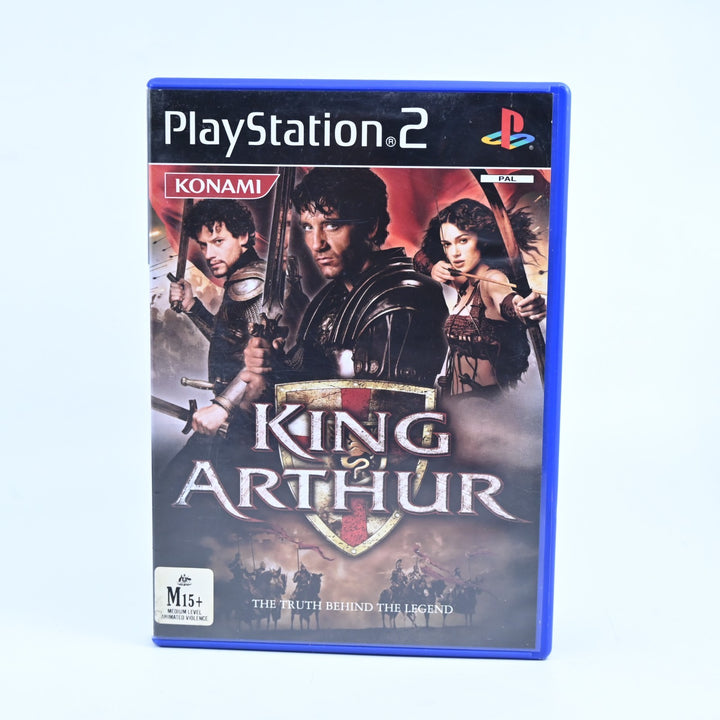 King Arthur: The Truth Behind the Legend - PS2 Game + Manual - PAL - Ex-Rental