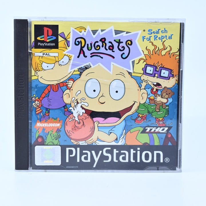 Rugrats Search for Reptar - Sony Playstation 1 / PS1 Game + Manual - PAL