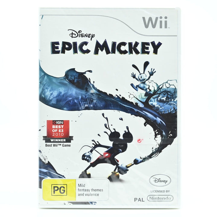 SEALED! - Epic Mickey - Nintendo Wii Game - PAL - FREE POST!
