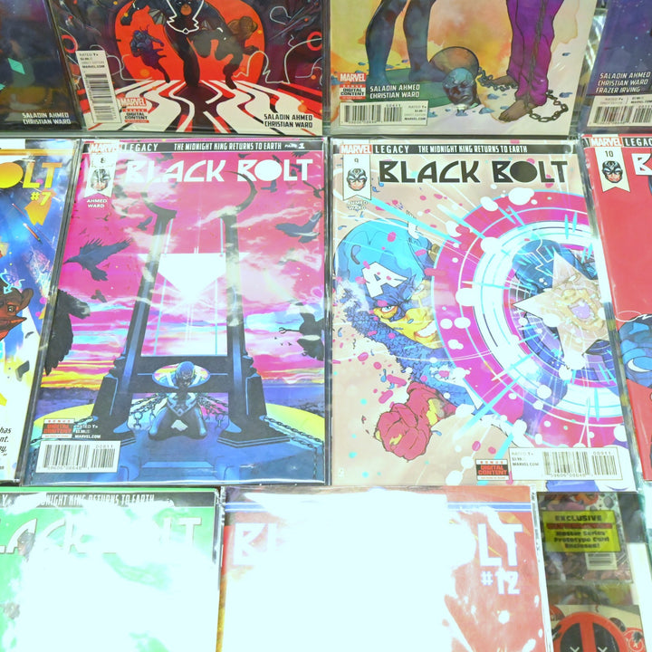 Black Bolt - Complete Set 1-12 - Ahmed / Ward - Marvel Comics - Comic